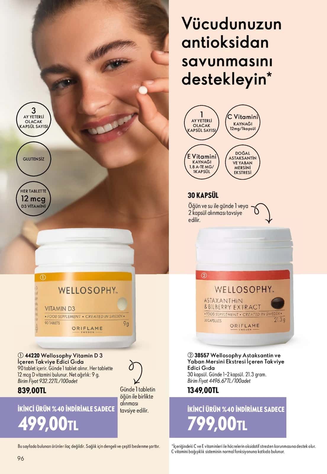 1 Ağustos Oriflame Kataloğu 2026 Sayfa 96