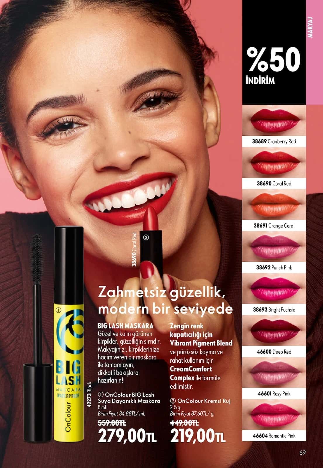 1 Ağustos Oriflame Kataloğu 2026 Sayfa 69