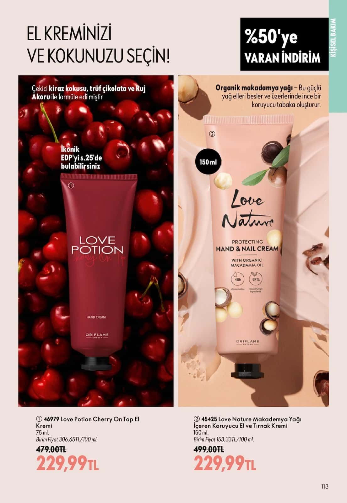1 Ağustos Oriflame Kataloğu 2026 Sayfa 113
