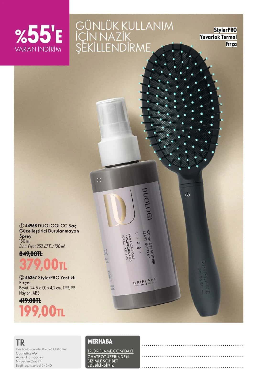 1 Ağustos Oriflame Kataloğu 2026 Sayfa 148