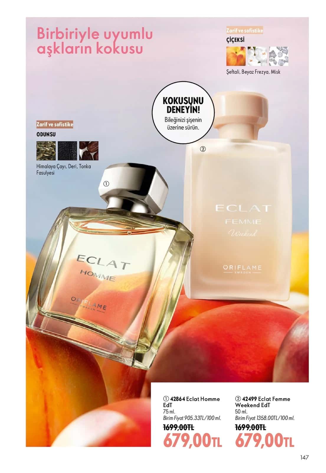 1 Ağustos Oriflame Kataloğu 2026 Sayfa 147