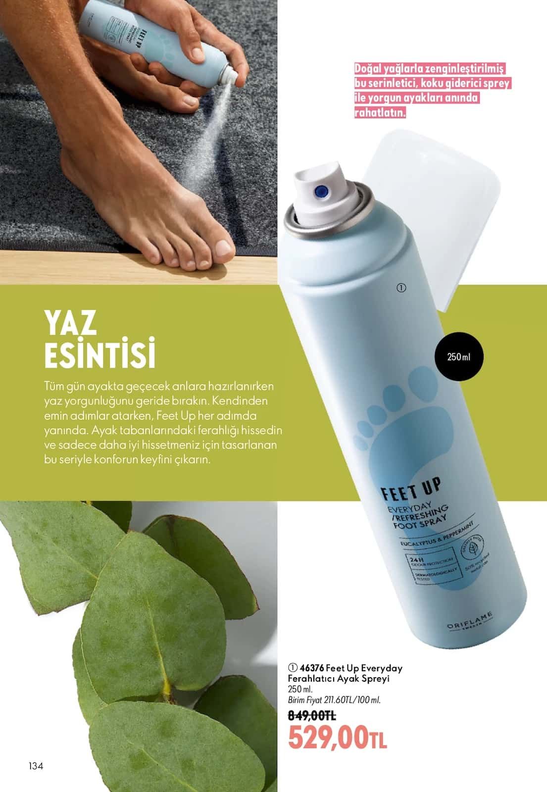 1 Ağustos Oriflame Kataloğu 2026 Sayfa 134