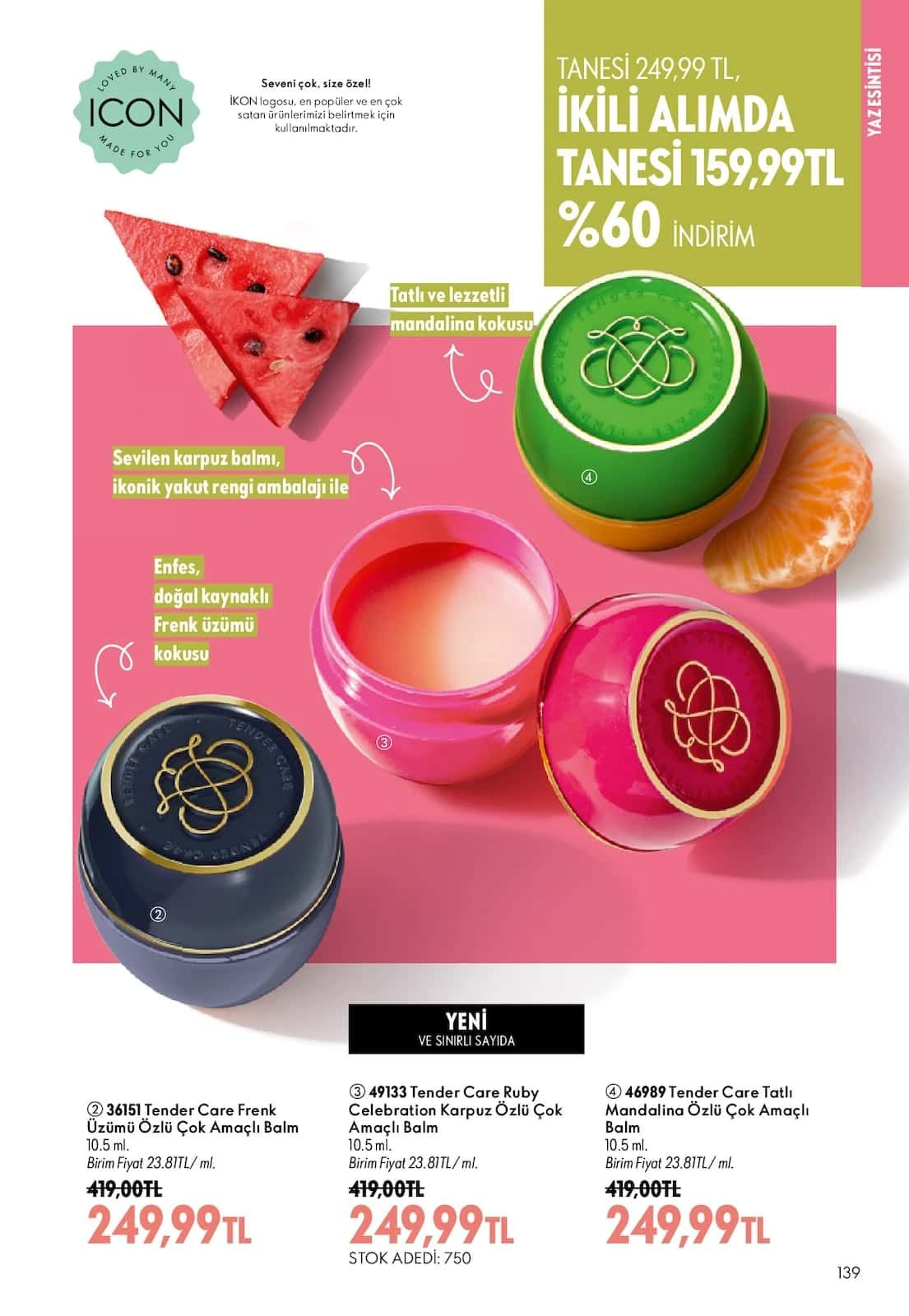 1 Ağustos Oriflame Kataloğu 2026 Sayfa 139
