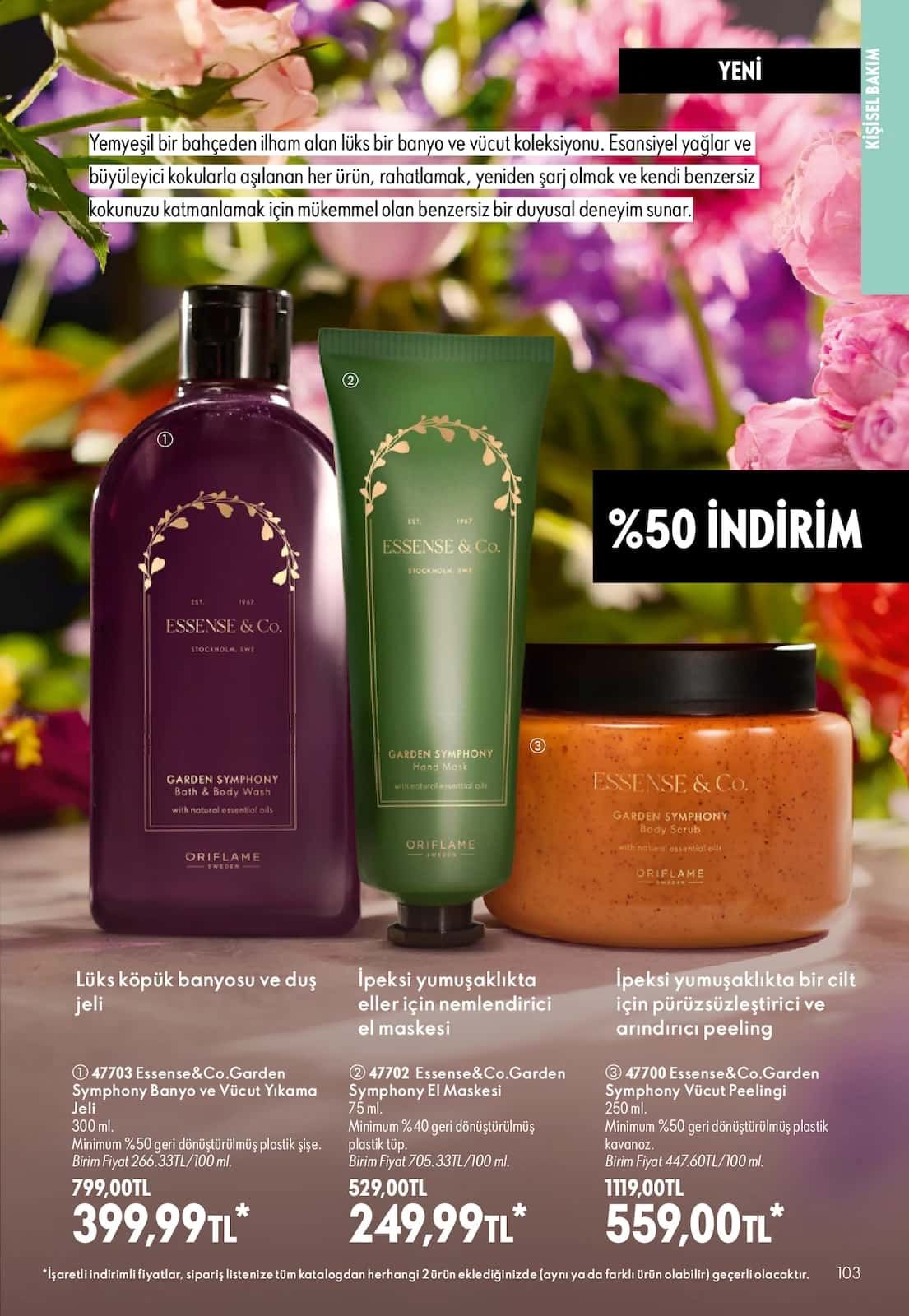 1 Ağustos Oriflame Kataloğu 2026 Sayfa 103
