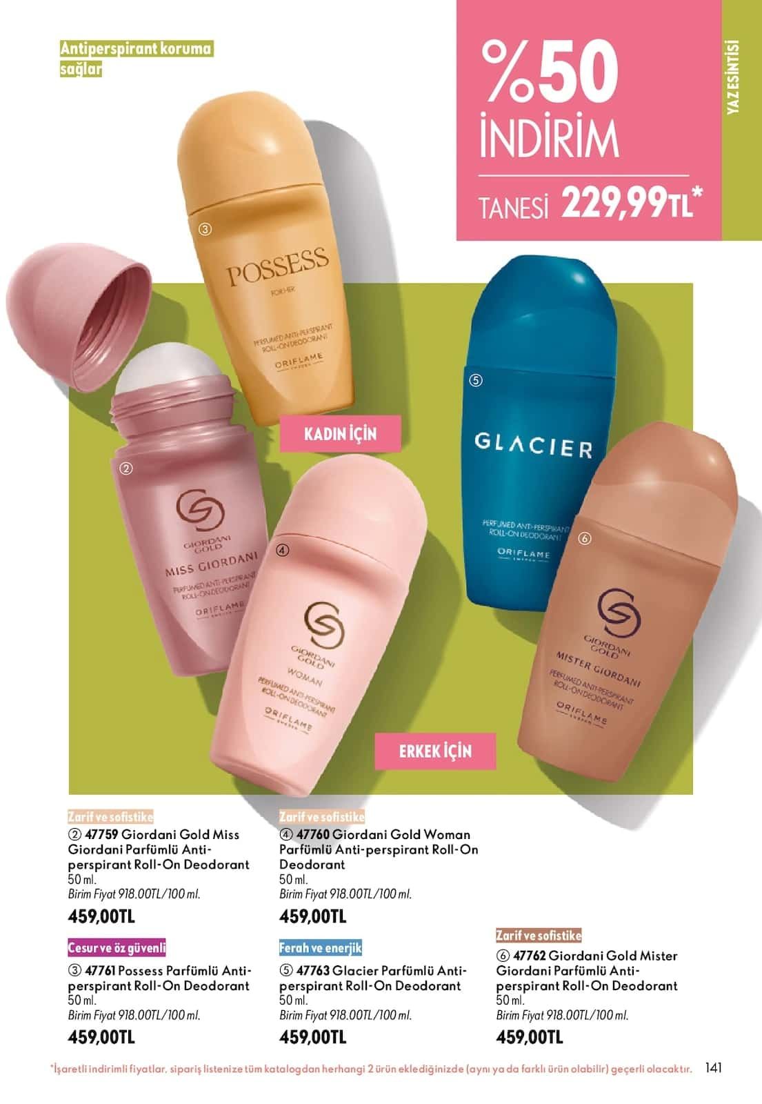 1 Ağustos Oriflame Kataloğu 2026 Sayfa 141