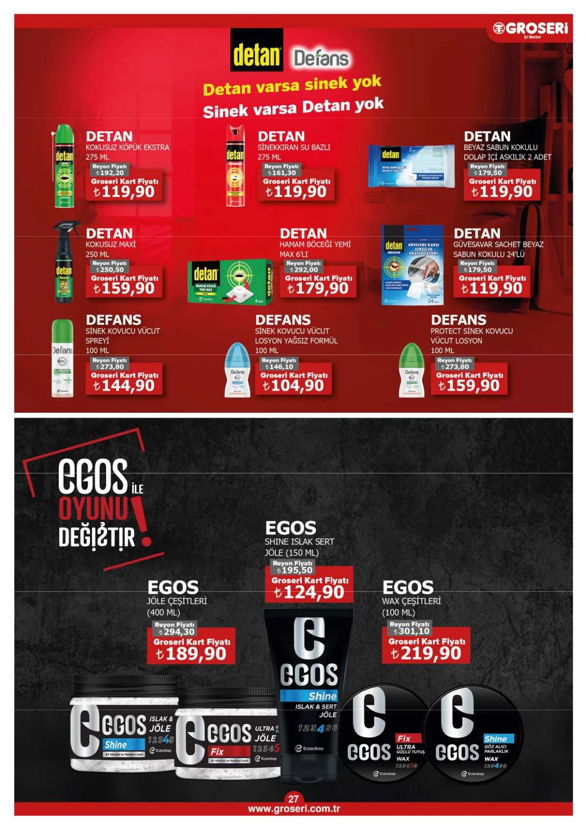 1 Ağustos Groseri Kataloğu 2026 Sayfa 27