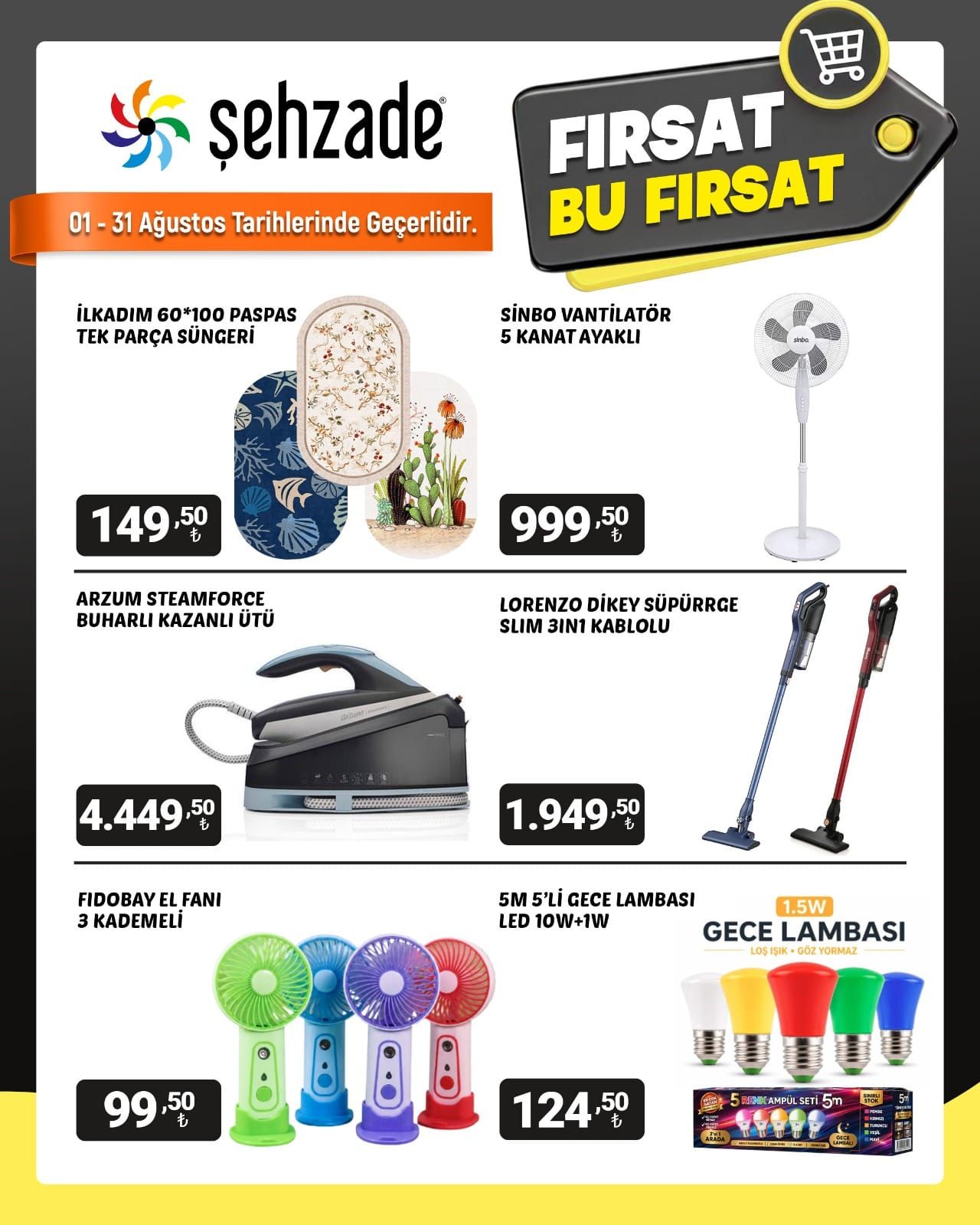1 Ağustos Şehzade Online Kataloğu 2026 Sayfa 3