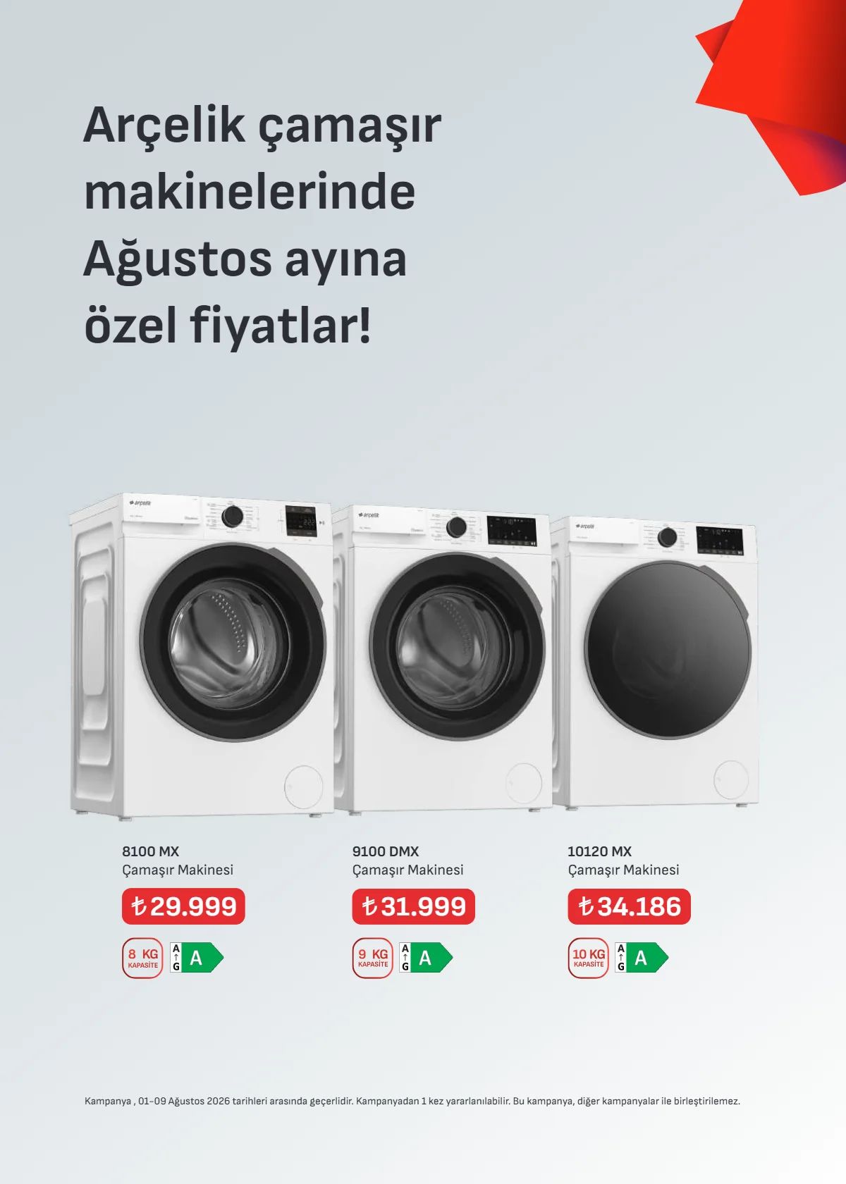1 Ağustos Arçelik Kataloğu 2026 Sayfa 22