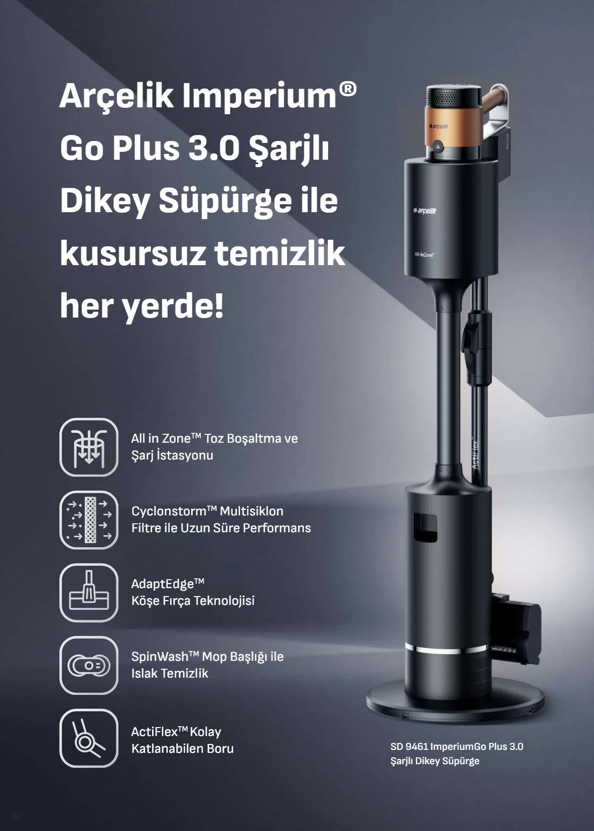 1 Ağustos Arçelik Kataloğu 2026 Sayfa 58