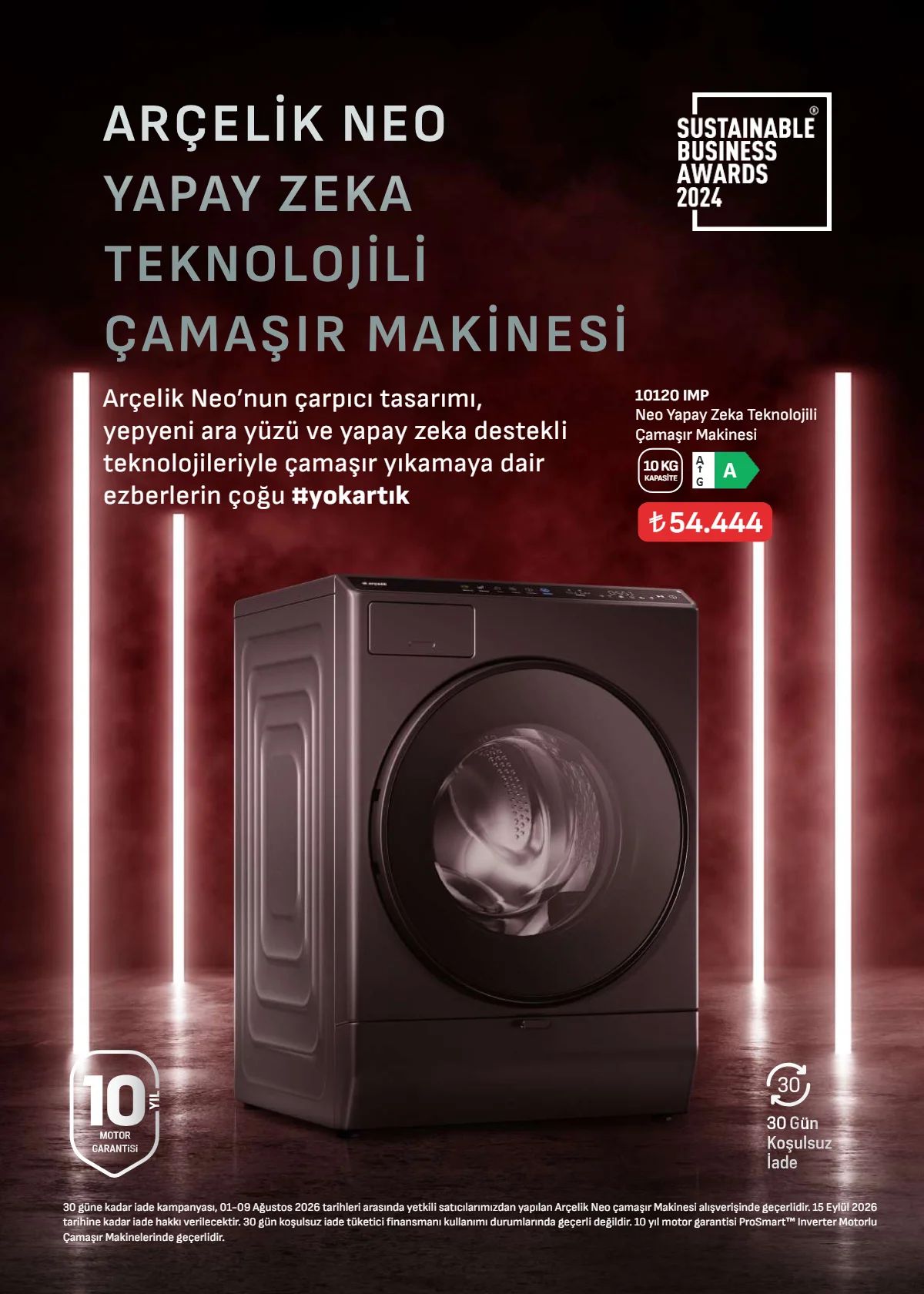 1 Ağustos Arçelik Kataloğu 2026 Sayfa 19