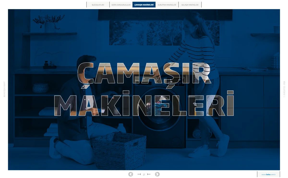 1 Ağustos Beko Kataloğu 2026 Sayfa 27