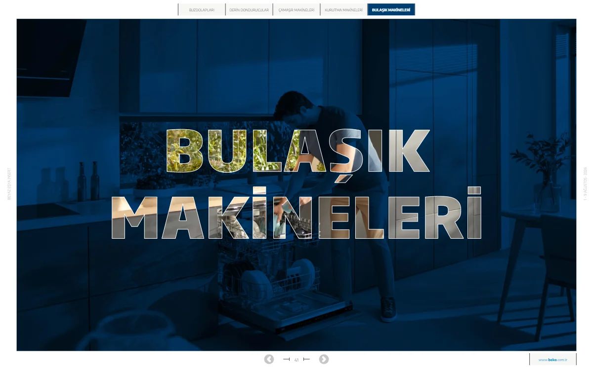 1 Ağustos Beko Kataloğu 2026 Sayfa 41