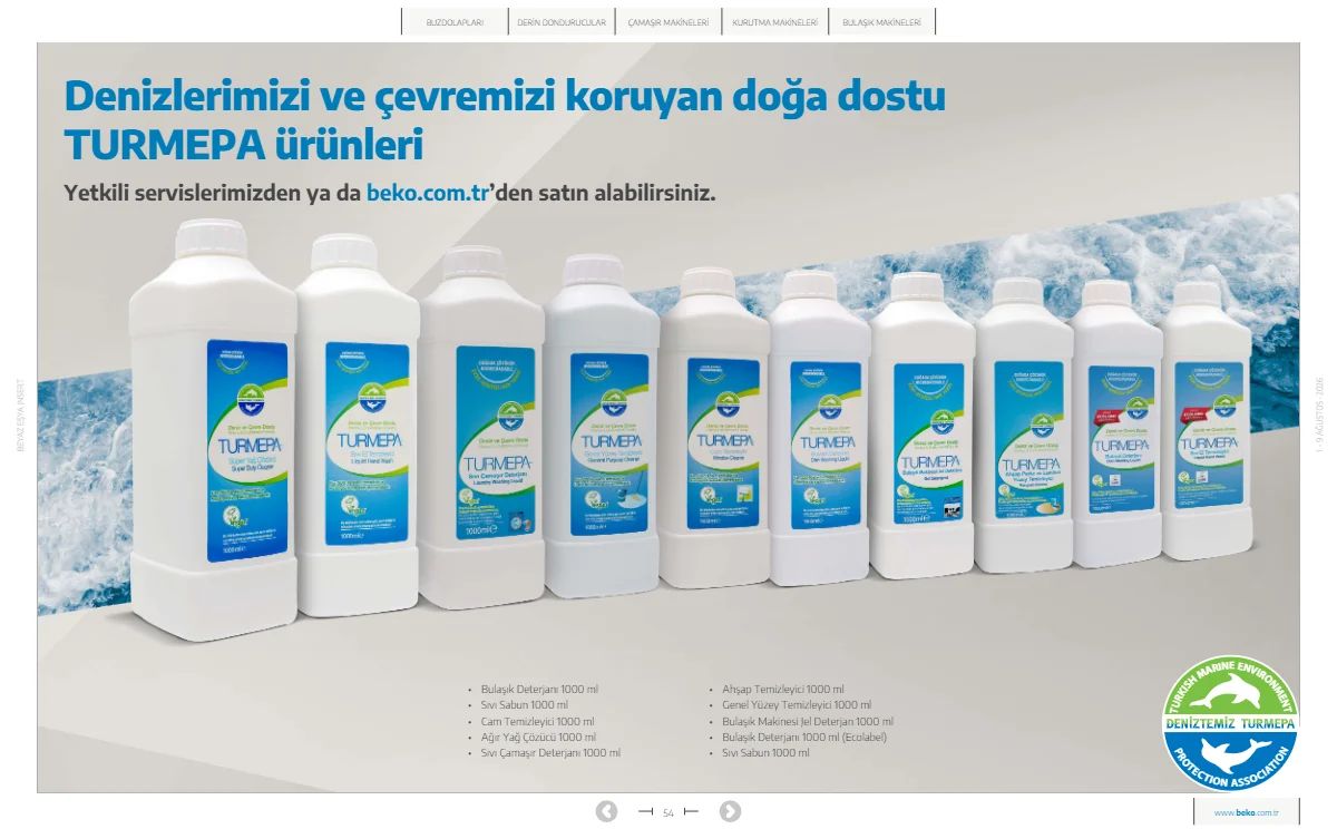 1 Ağustos Beko Kataloğu 2026 Sayfa 54