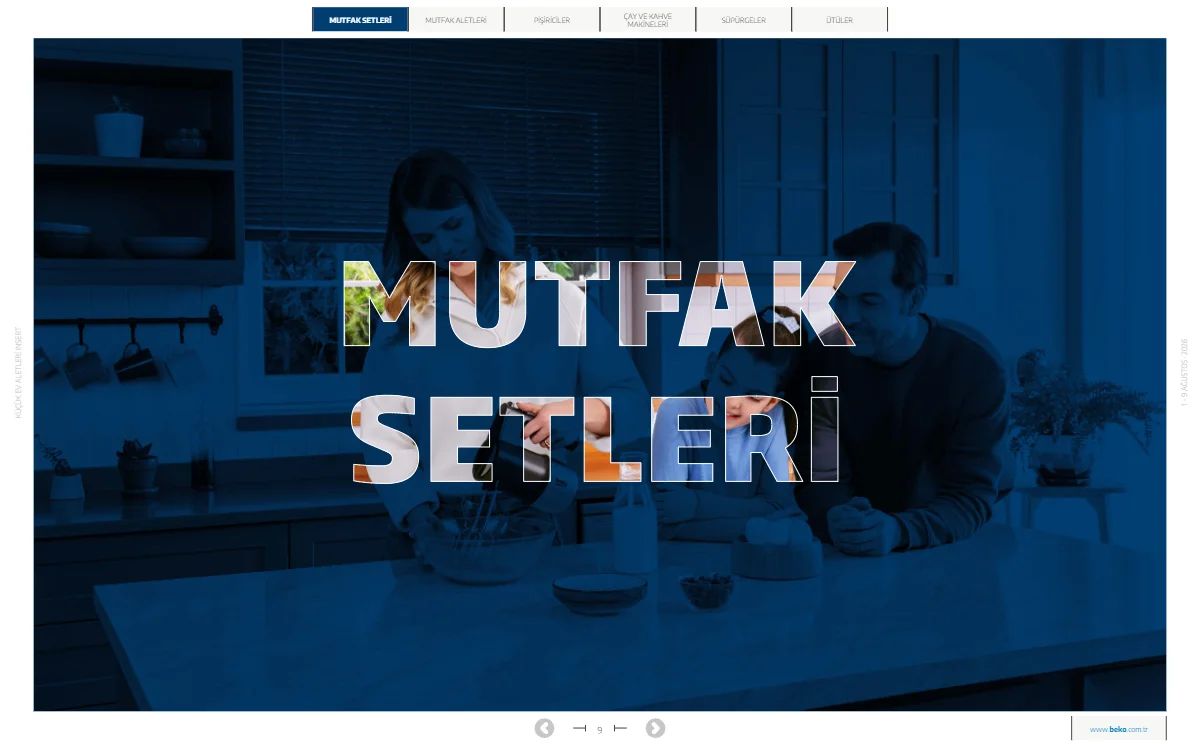 1 Ağustos Beko Kataloğu 2026 Sayfa 9
