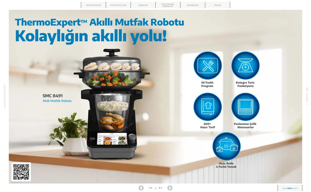 1 Ağustos Beko Kataloğu 2026 Sayfa 6