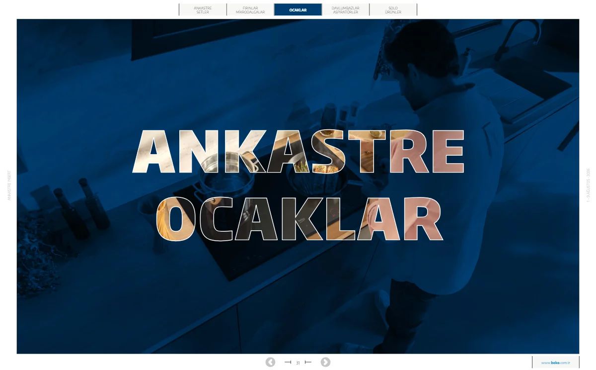 1 Ağustos Beko Kataloğu 2026 Sayfa 31
