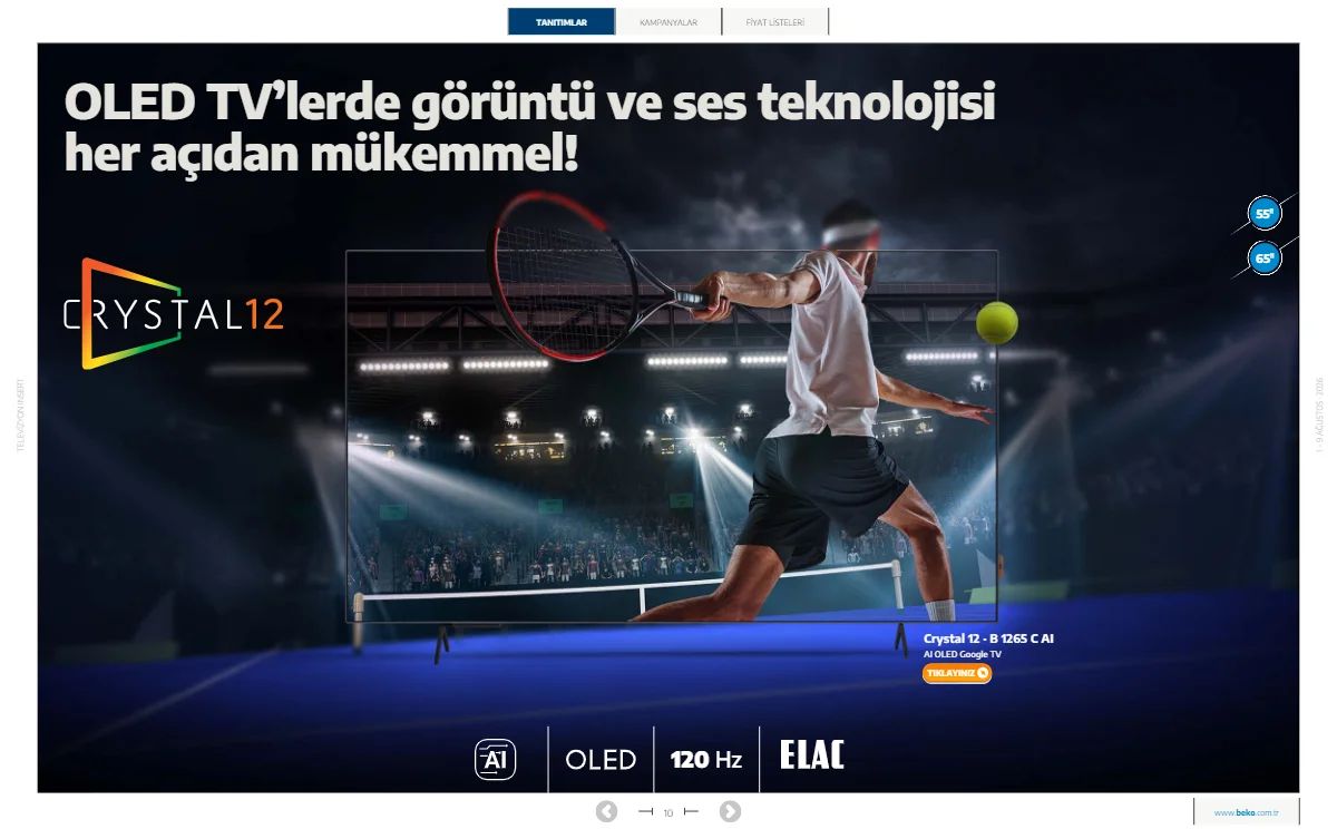 1 Ağustos Beko Kataloğu 2026 Sayfa 10