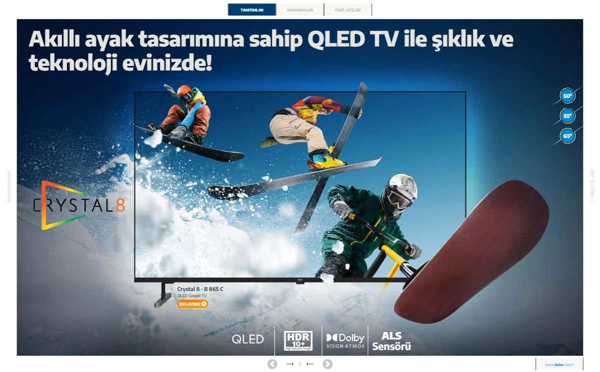 1 Ağustos Beko Kataloğu 2026 Sayfa 7