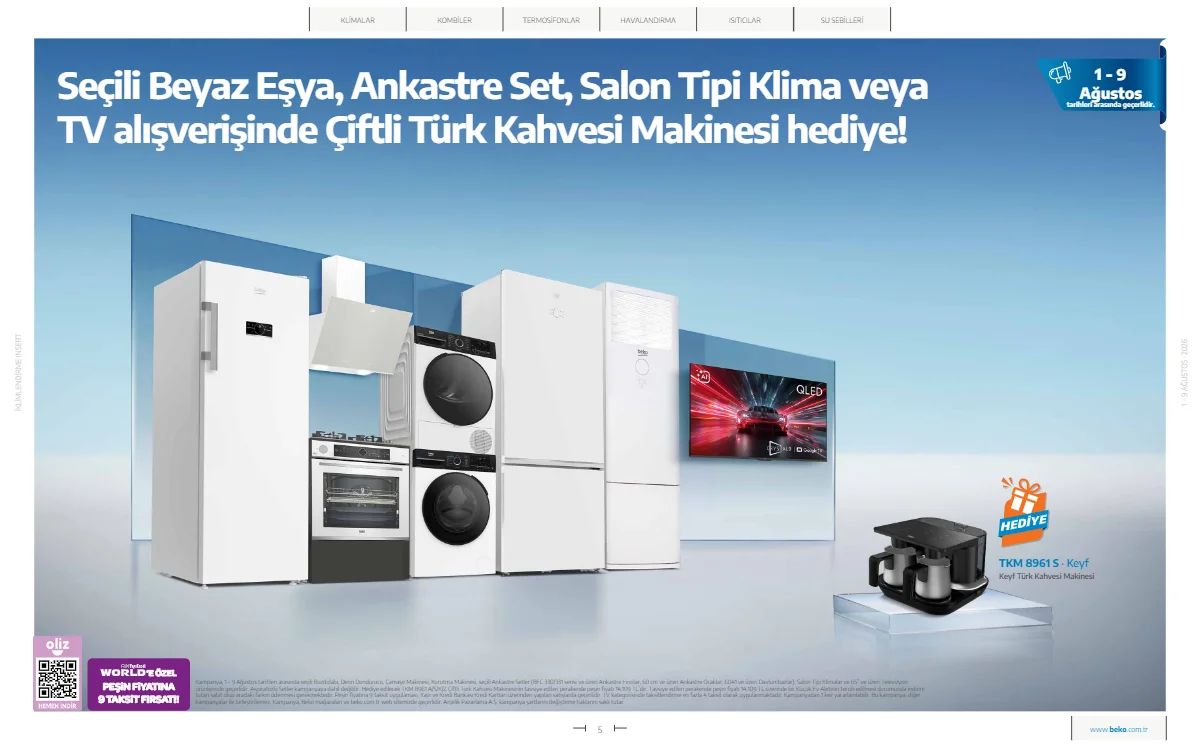 1 Ağustos Beko Kataloğu 2026 Sayfa 5