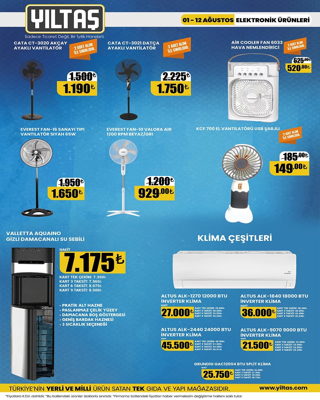 1 Ağustos Yıltaş Kataloğu 2026 Sayfa 5