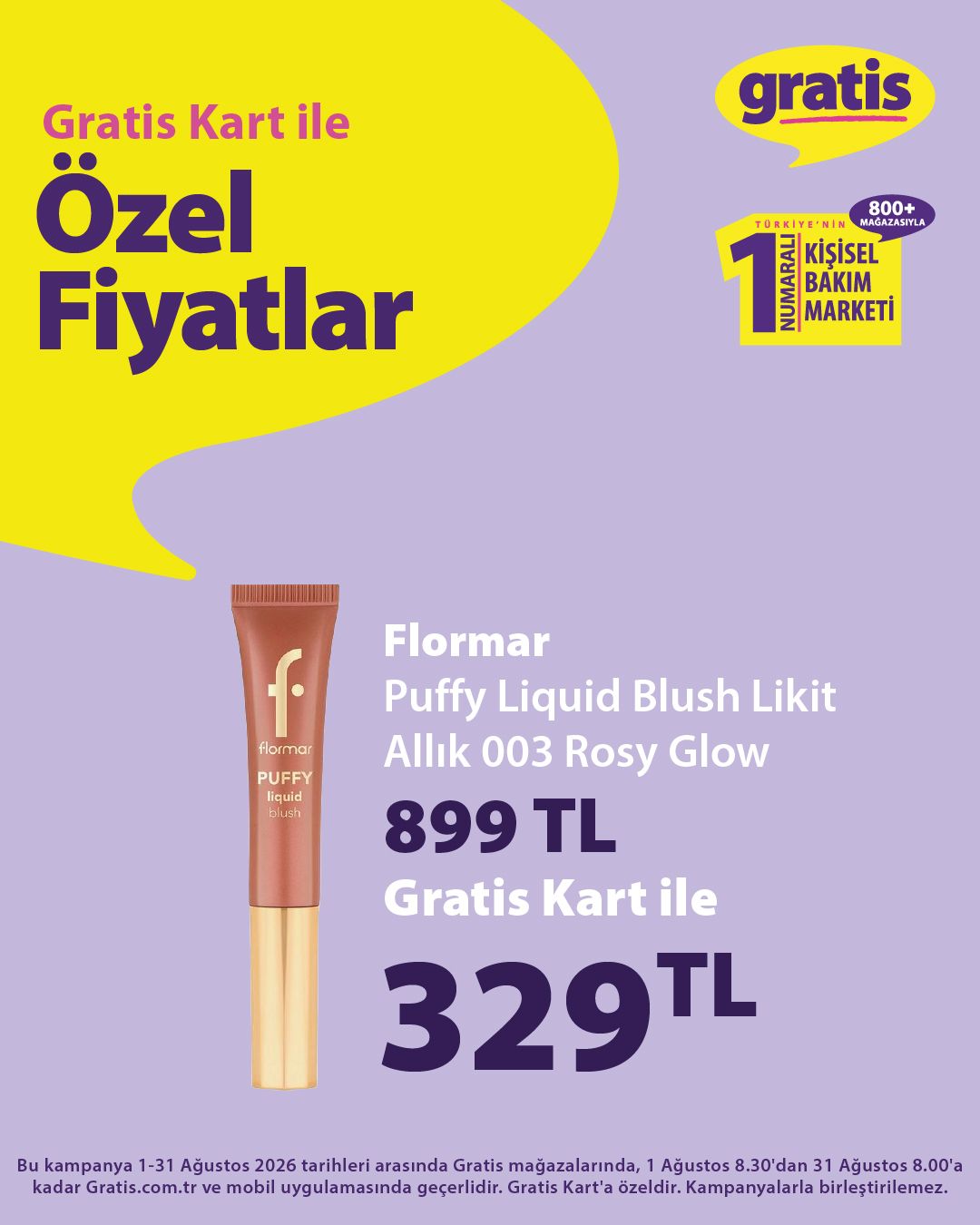 1 Ağustos Gratis Kataloğu 2026 Sayfa 4