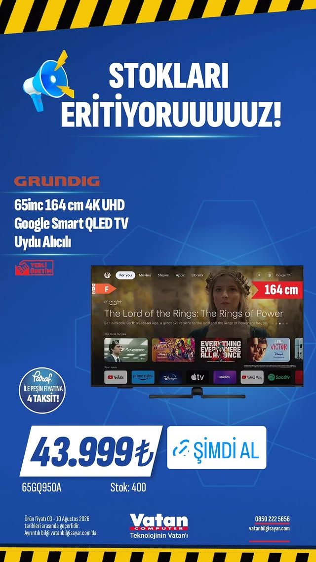 3 Ağustos Vatan Bilgisayar Kataloğu 2026 Sayfa 8