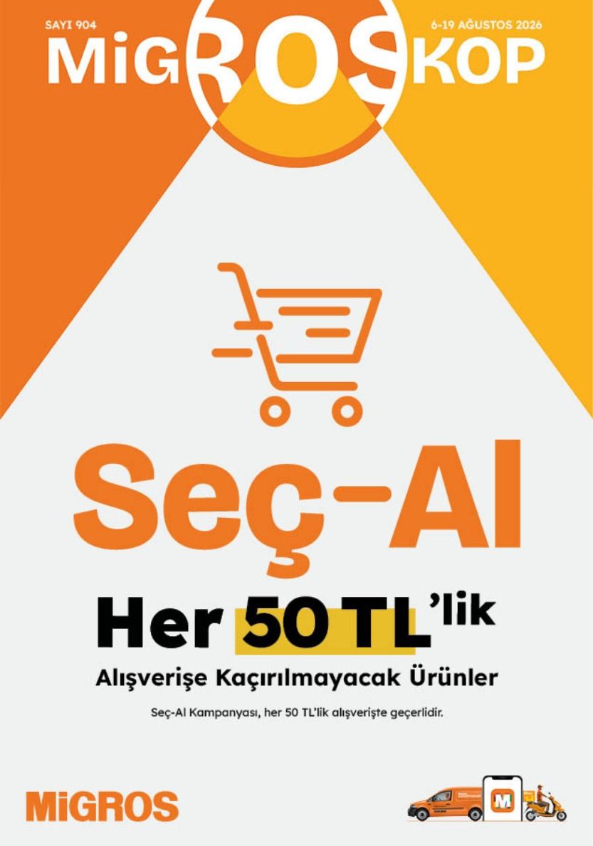 6 Ağustos Migros Kataloğu 2026 Sayfa 1