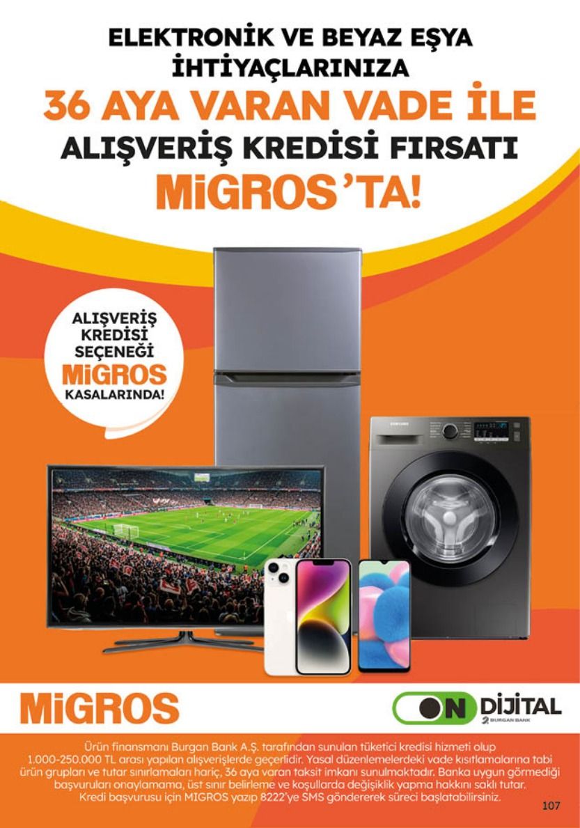6 Ağustos Migros Kataloğu 2026 Sayfa 107