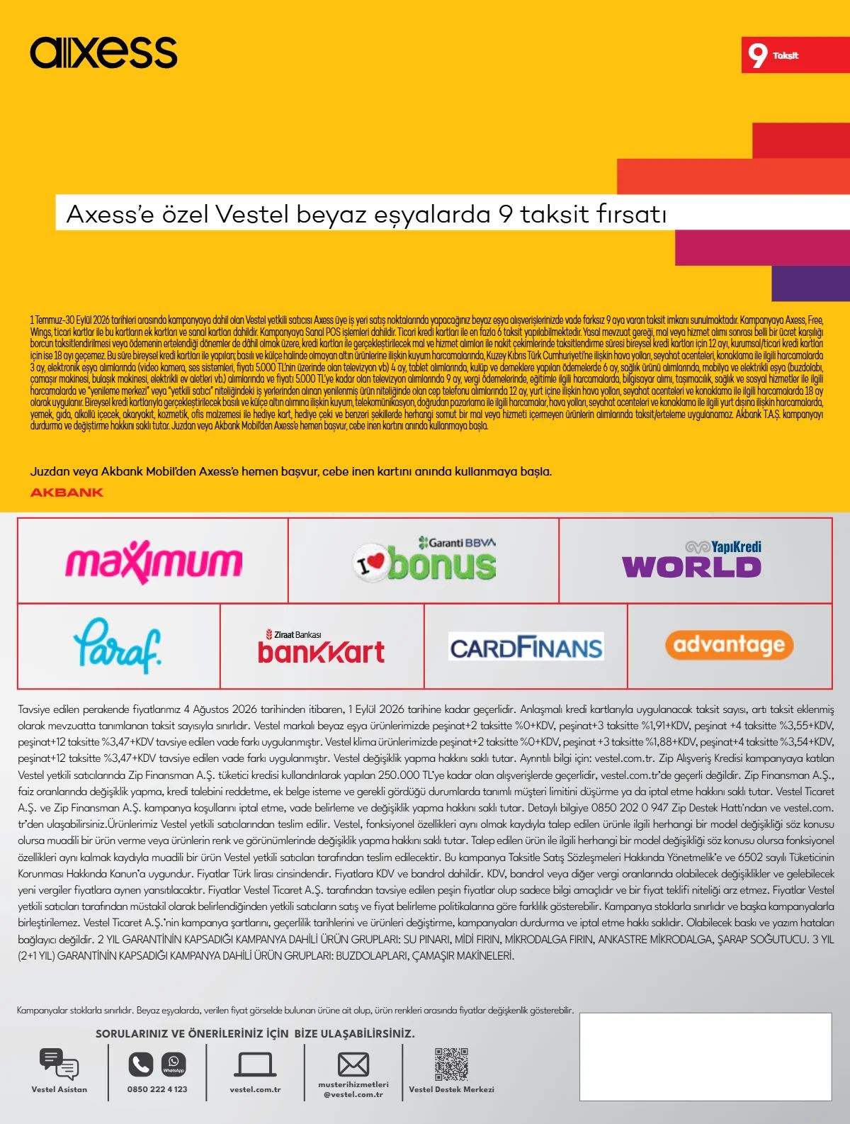 4 Ağustos Vestel Kataloğu 2026 Sayfa 23