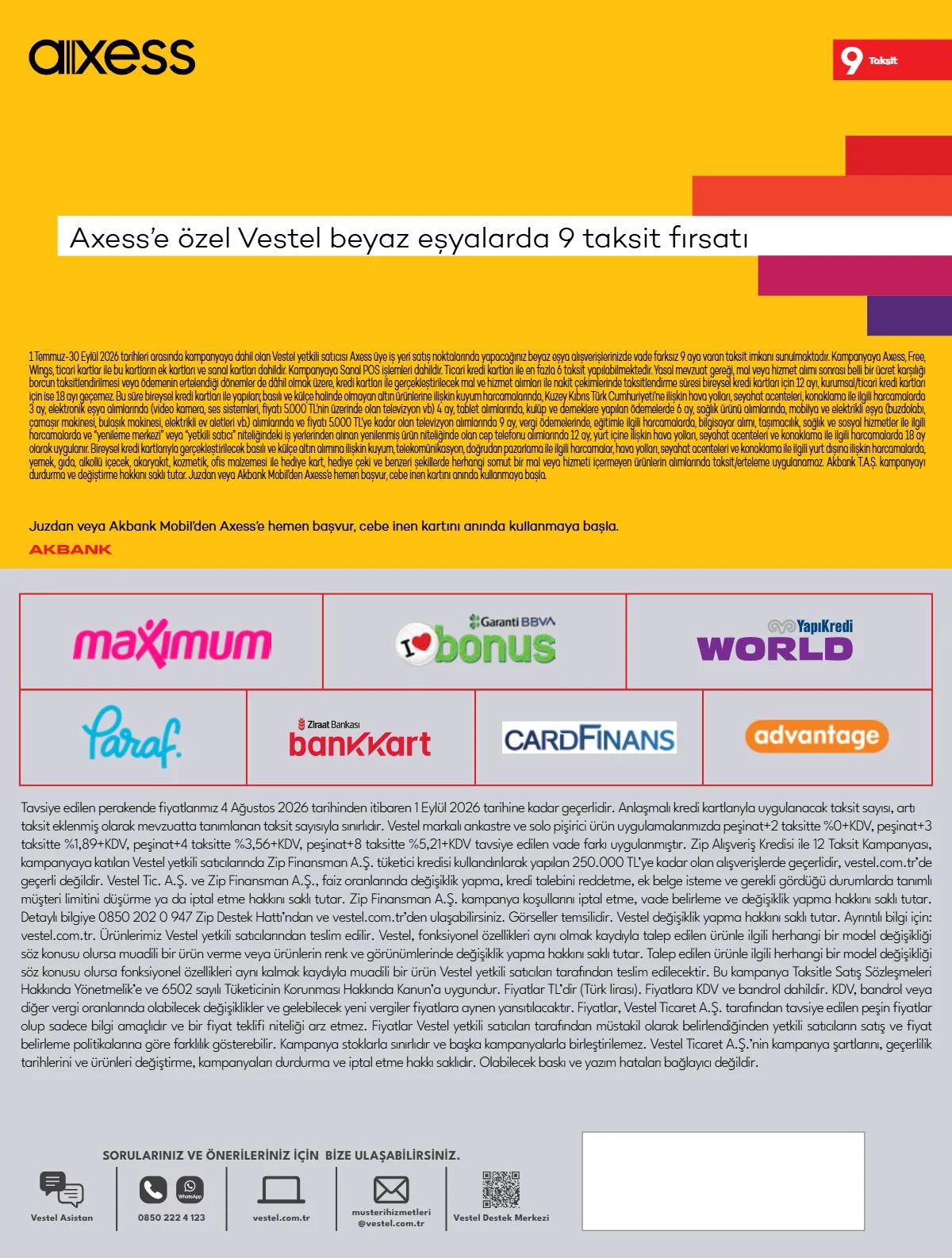 4 Ağustos Vestel Kataloğu 2026 Sayfa 23