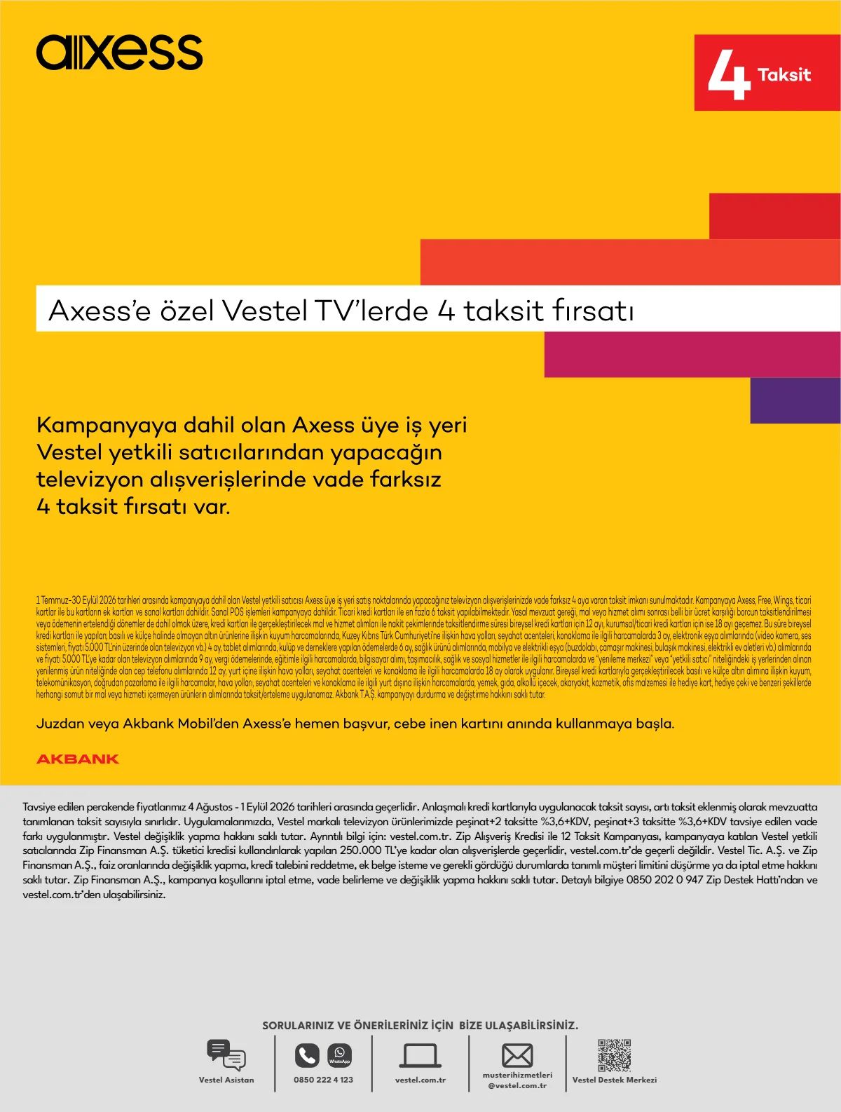4 Ağustos Vestel Kataloğu 2026 Sayfa 23