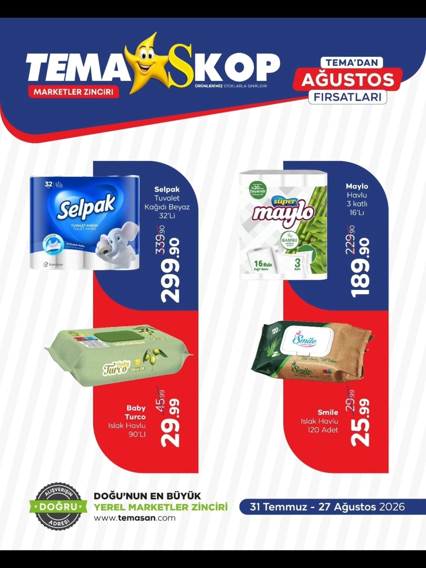 31 Temmuz Tema Market Kataloğu 2026 Sayfa 6