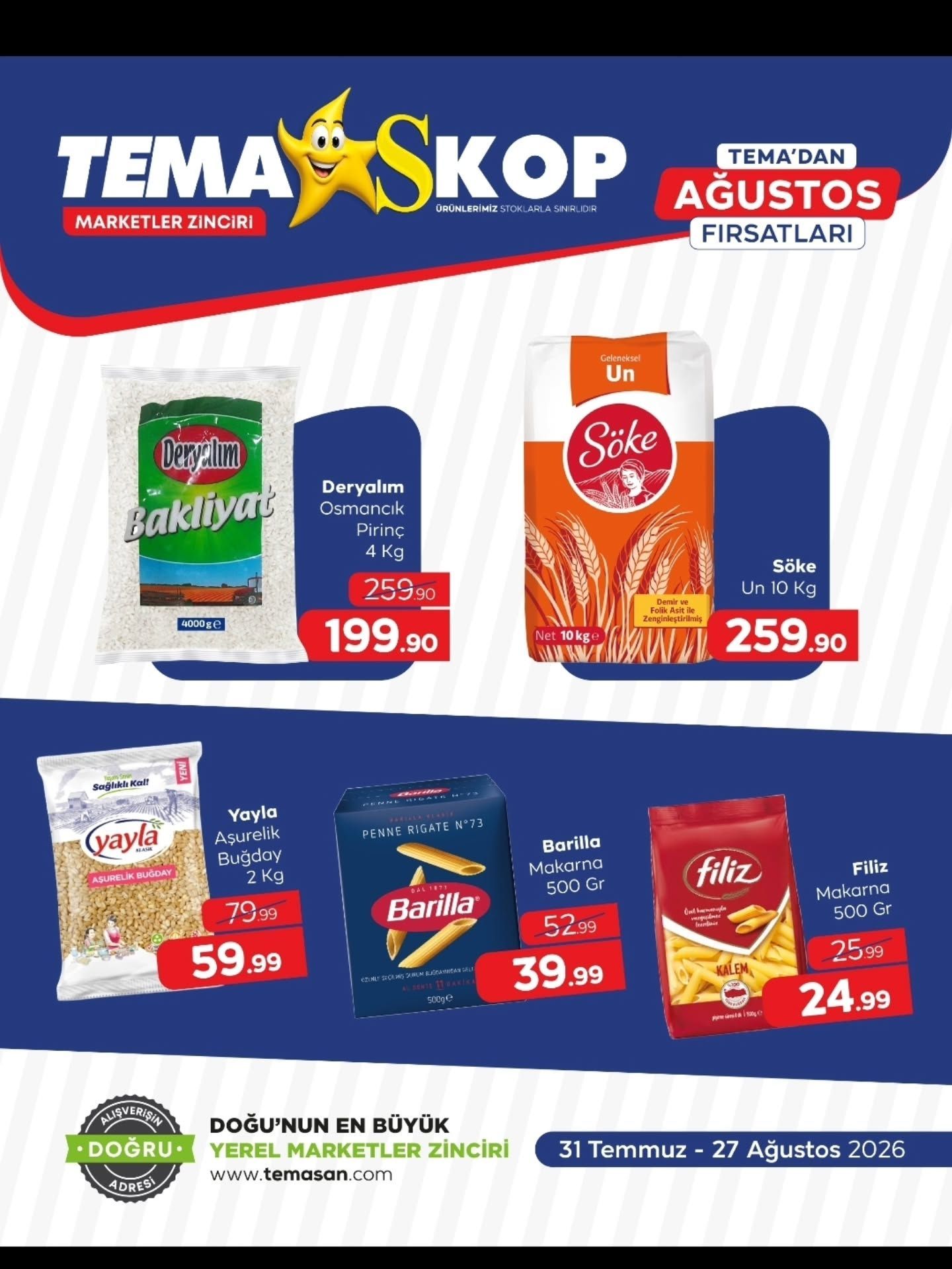 31 Temmuz Tema Market Kataloğu 2026 Sayfa 13