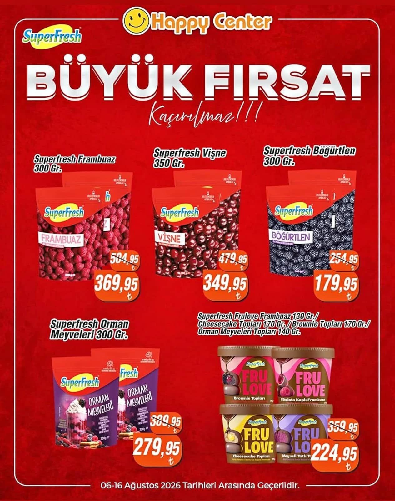 6 Ağustos Happy Kataloğu 2026 Sayfa 1