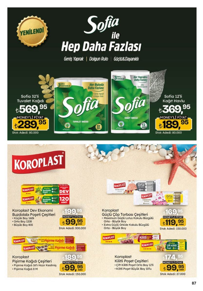 6 Ağustos Migros Kataloğu 2026 Sayfa 87