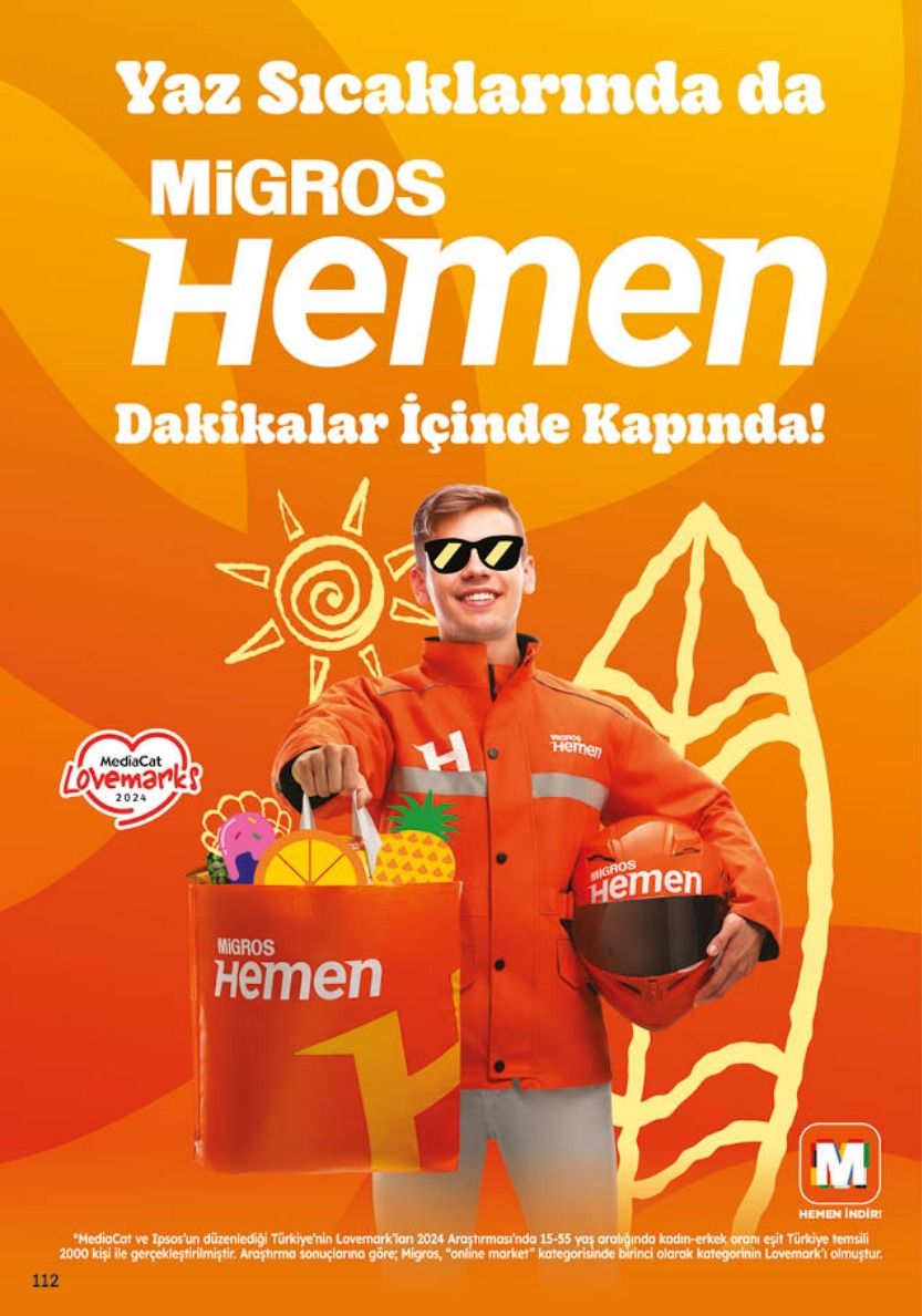 6 Ağustos Migros Kataloğu 2026 Sayfa 112