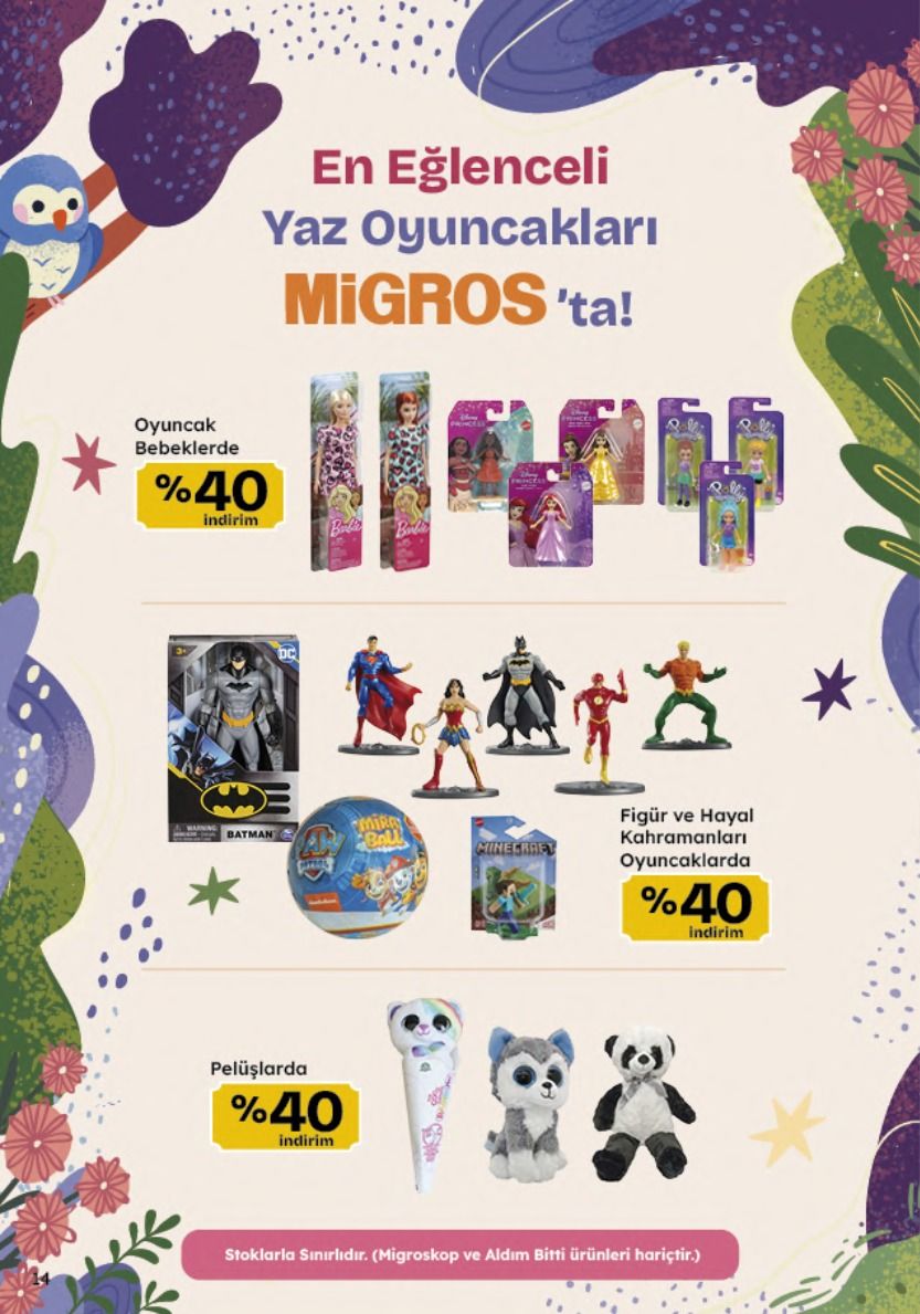 6 Ağustos Migros Kataloğu 2026 Sayfa 14