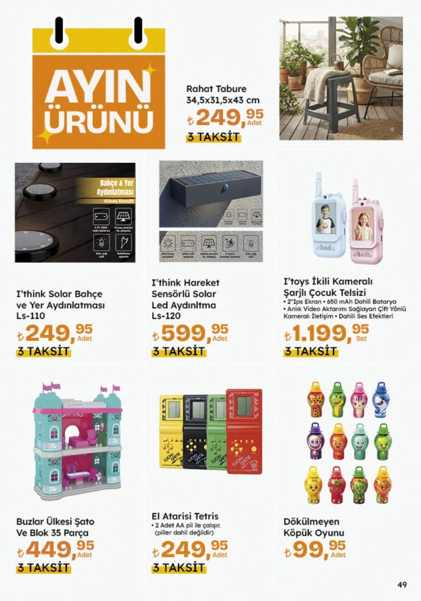 6 Ağustos Migros Kataloğu 2026 Sayfa 49