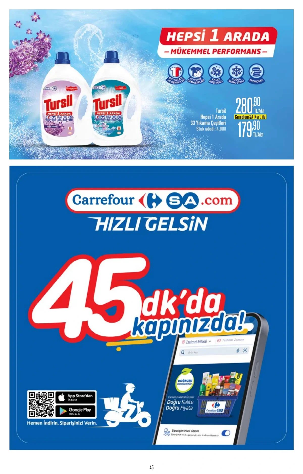 6 Ağustos Carrefoursa Kataloğu 2026 Sayfa 45