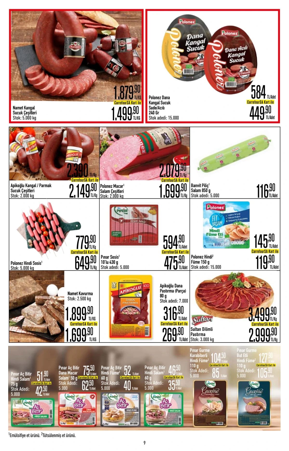 6 Ağustos Carrefoursa Kataloğu 2026 Sayfa 9