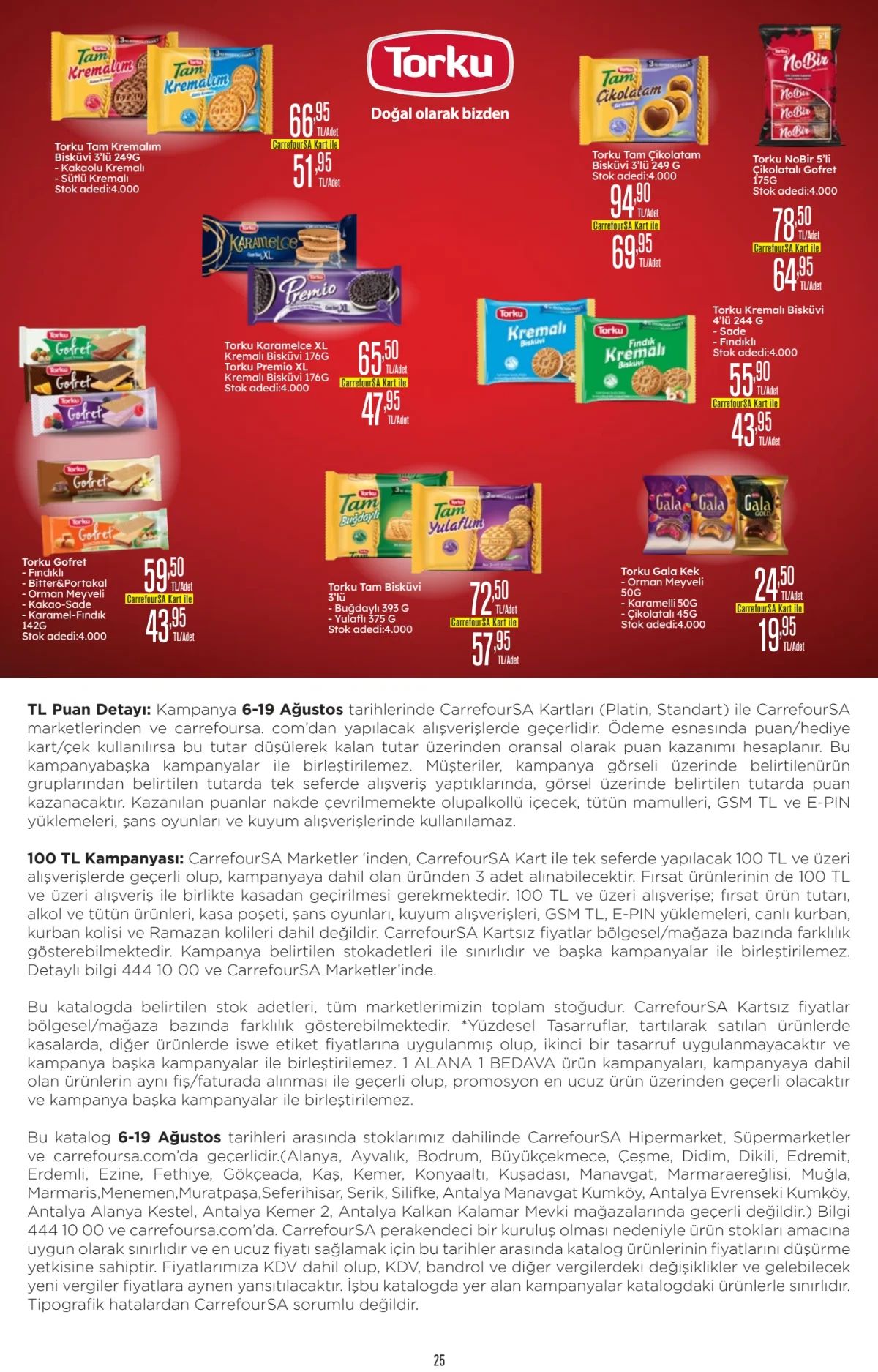 6 Ağustos Carrefoursa Kataloğu 2026 Sayfa 25
