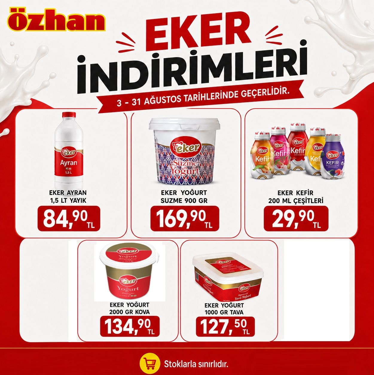 3 Ağustos Ozhan Kataloğu 2026 Sayfa 1