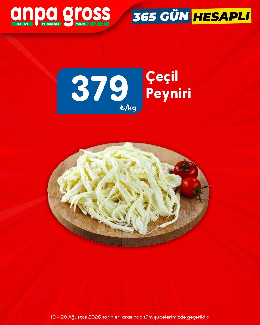 13 Ağustos Anpagross Kataloğu 2026 Sayfa 1