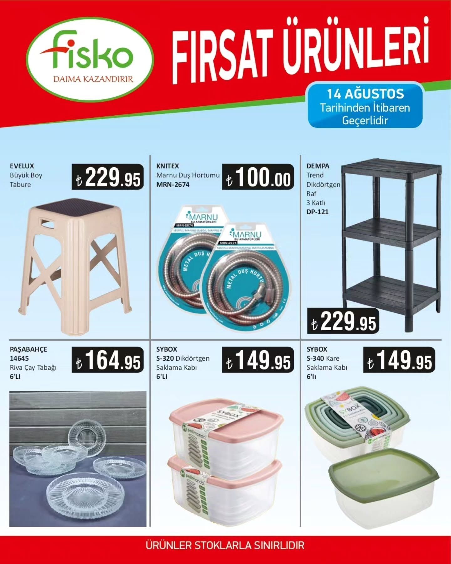 14 Ağustos Fiskomar Kataloğu 2026 Sayfa 1