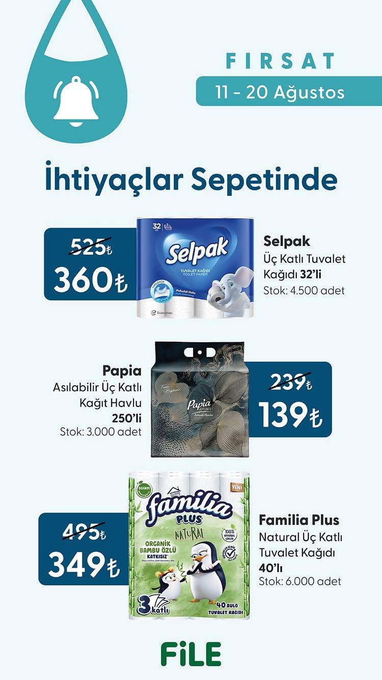 11 Ağustos File Market Kataloğu 2026 Sayfa 1