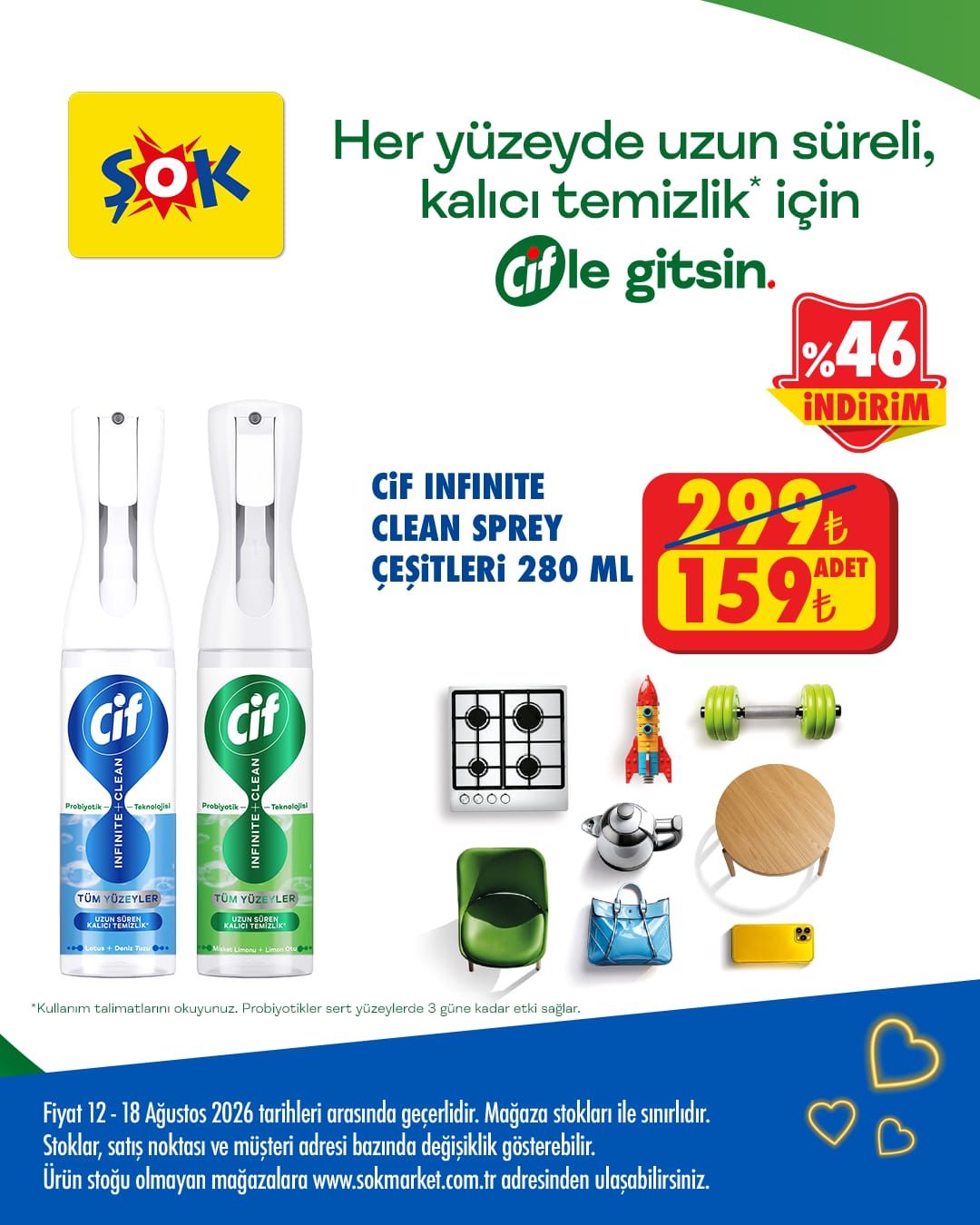 12 Ağustos Şok Market Online Kataloğu 2026 Sayfa 1