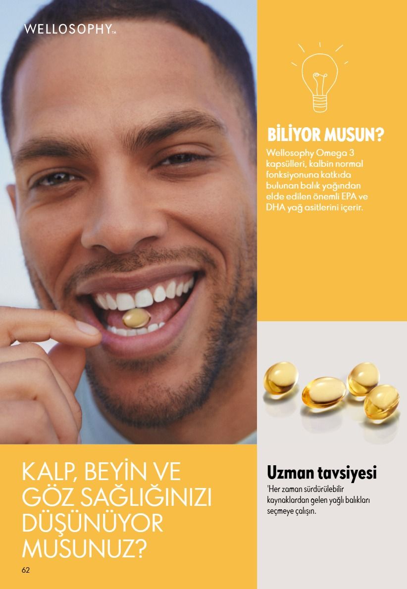 1 Eylül Oriflame Kataloğu 2026 Sayfa 62