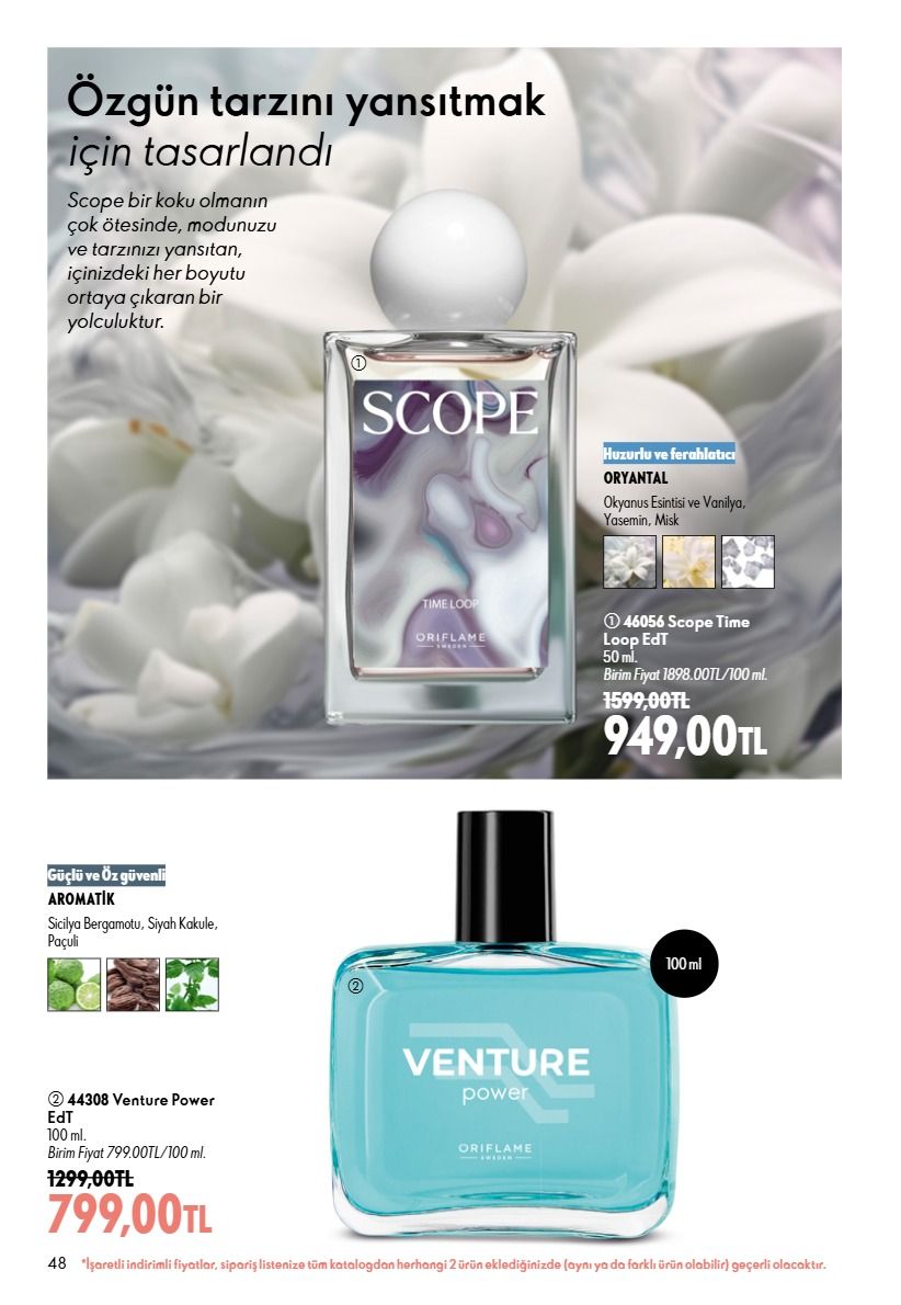 1 Eylül Oriflame Kataloğu 2026 Sayfa 48