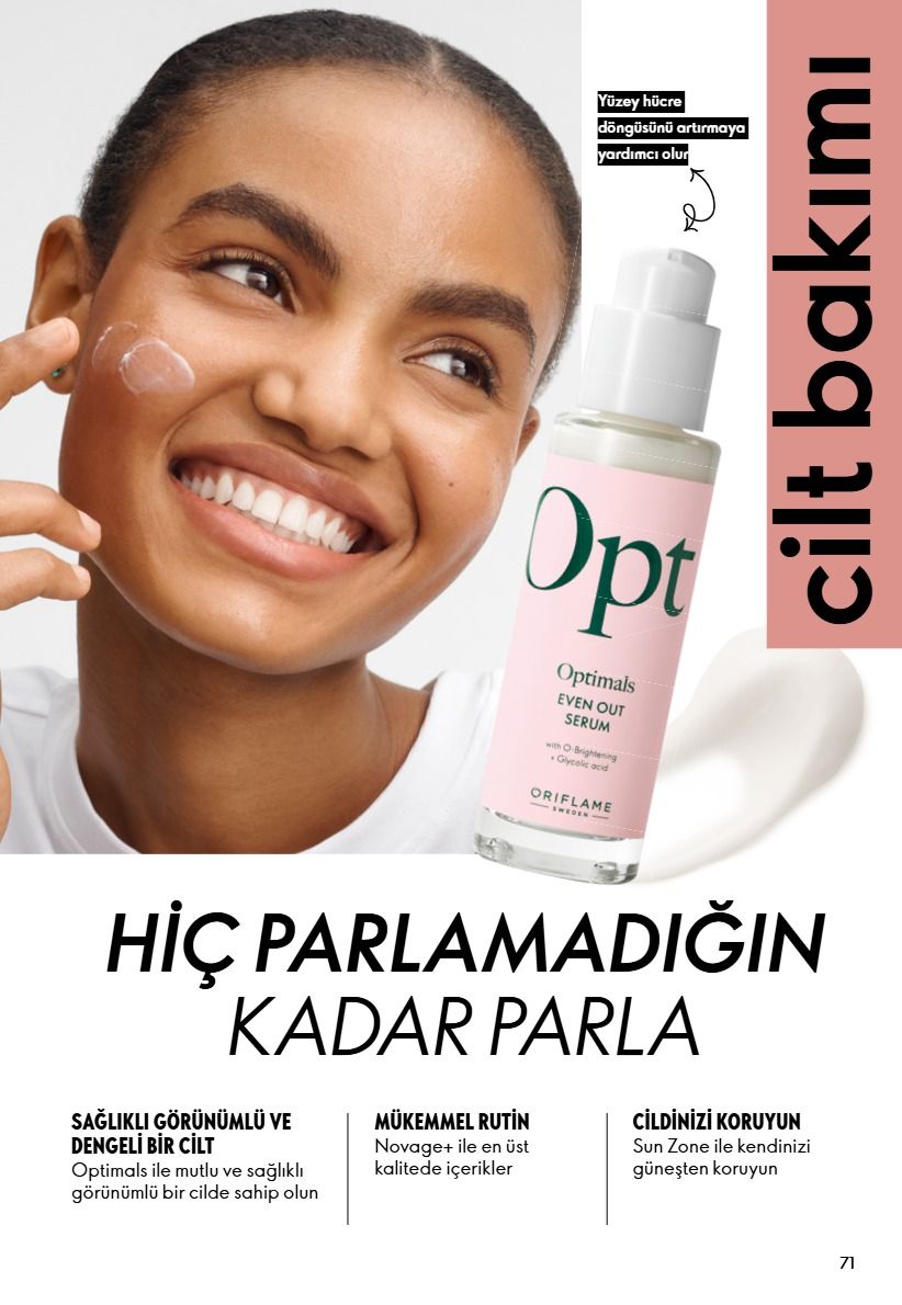 1 Eylül Oriflame Kataloğu 2026 Sayfa 71