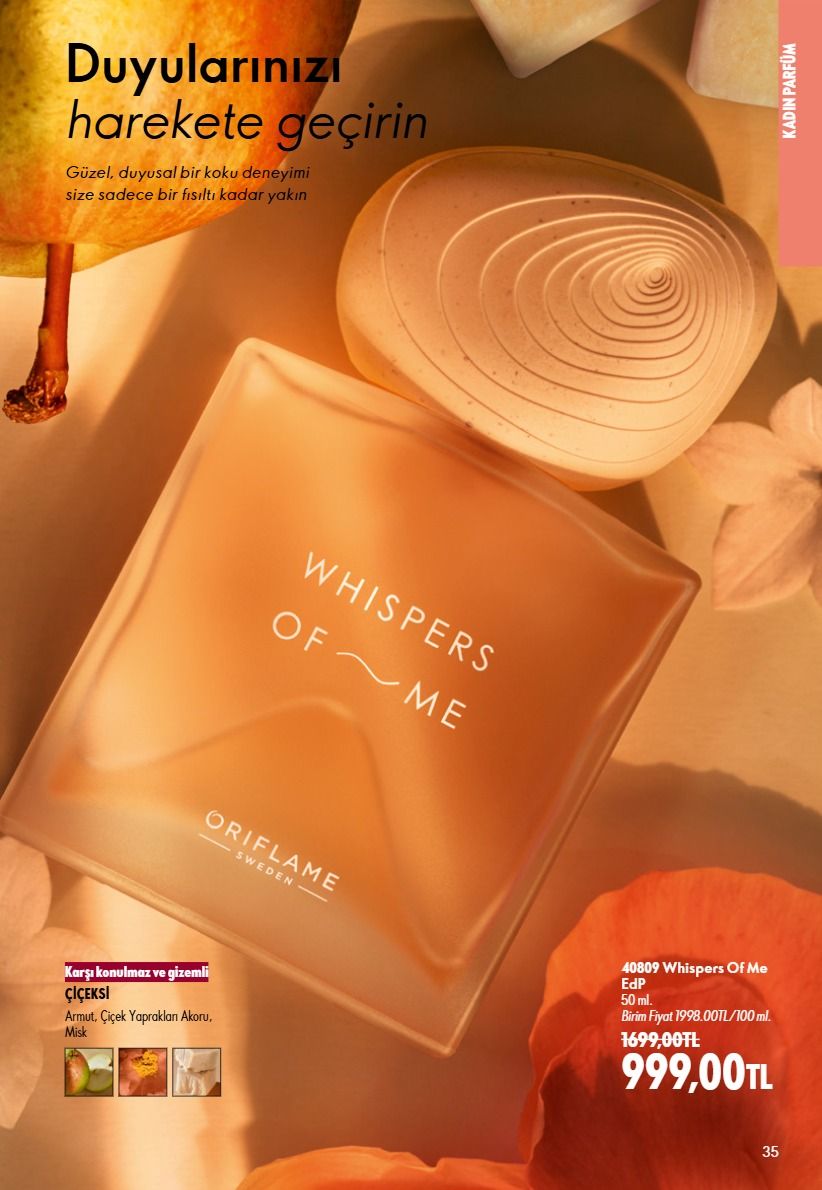 1 Eylül Oriflame Kataloğu 2026 Sayfa 35